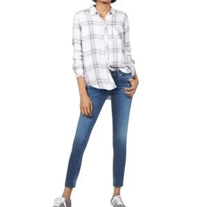 AG The Legging Raw Hem Ankle Skinny Jeans